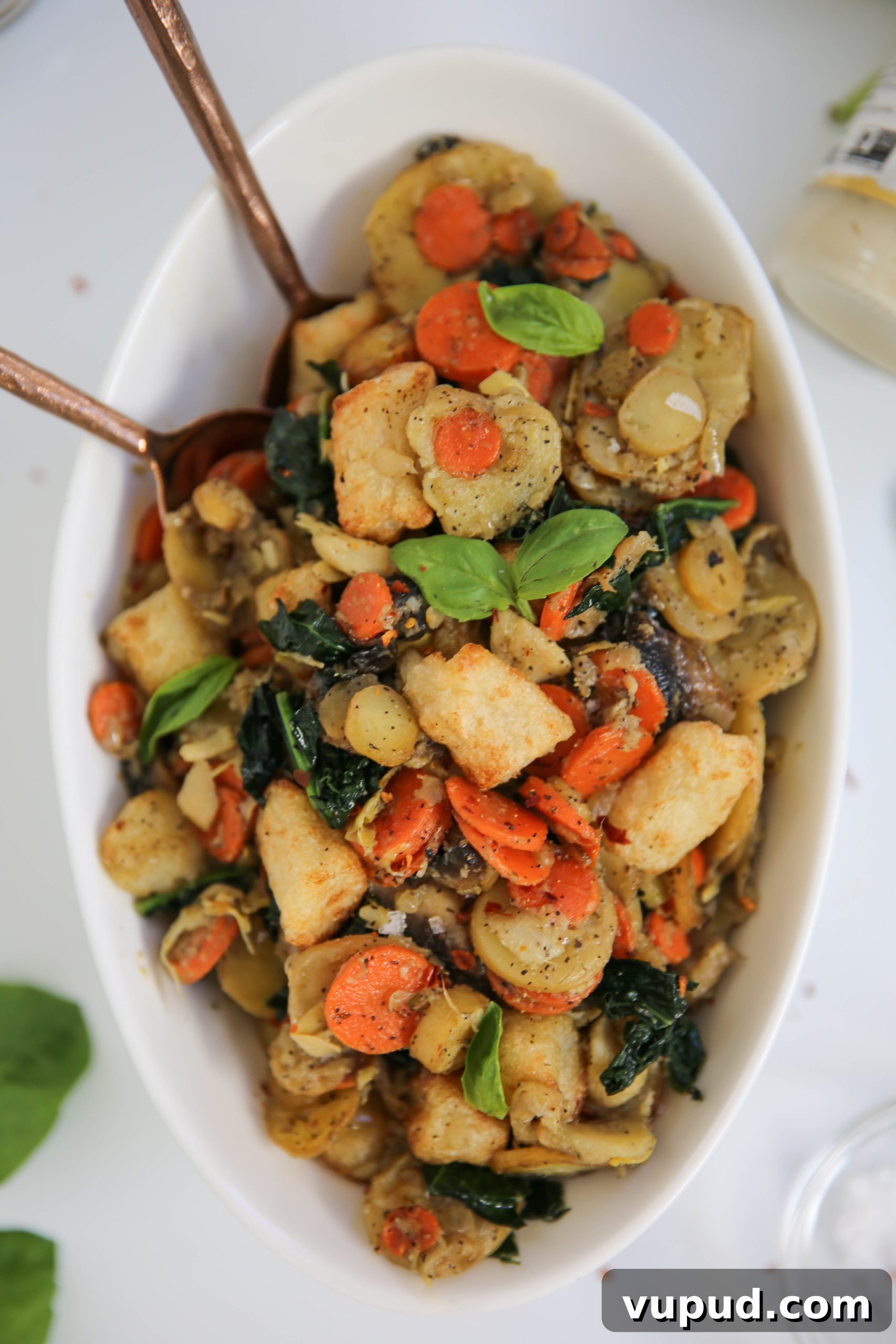 Irresistible Gnocchi with Creamy Mushroom and Parmesan Sauce 4 PaleOMG The Best Gnocchi Dish You'll Ever Eat