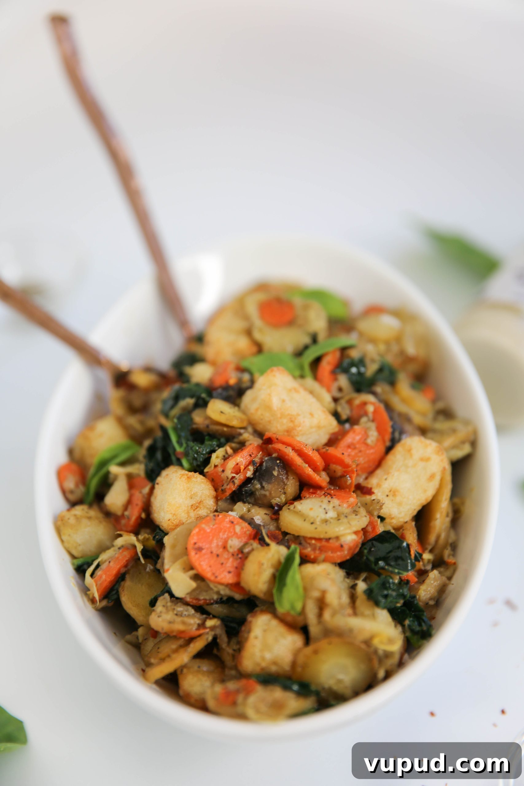 Irresistible Gnocchi with Creamy Mushroom and Parmesan Sauce 6 PaleOMG The Best Gnocchi Dish You'll Ever Eat