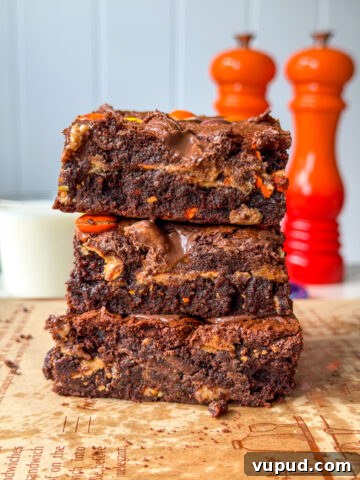 reese cup brownies