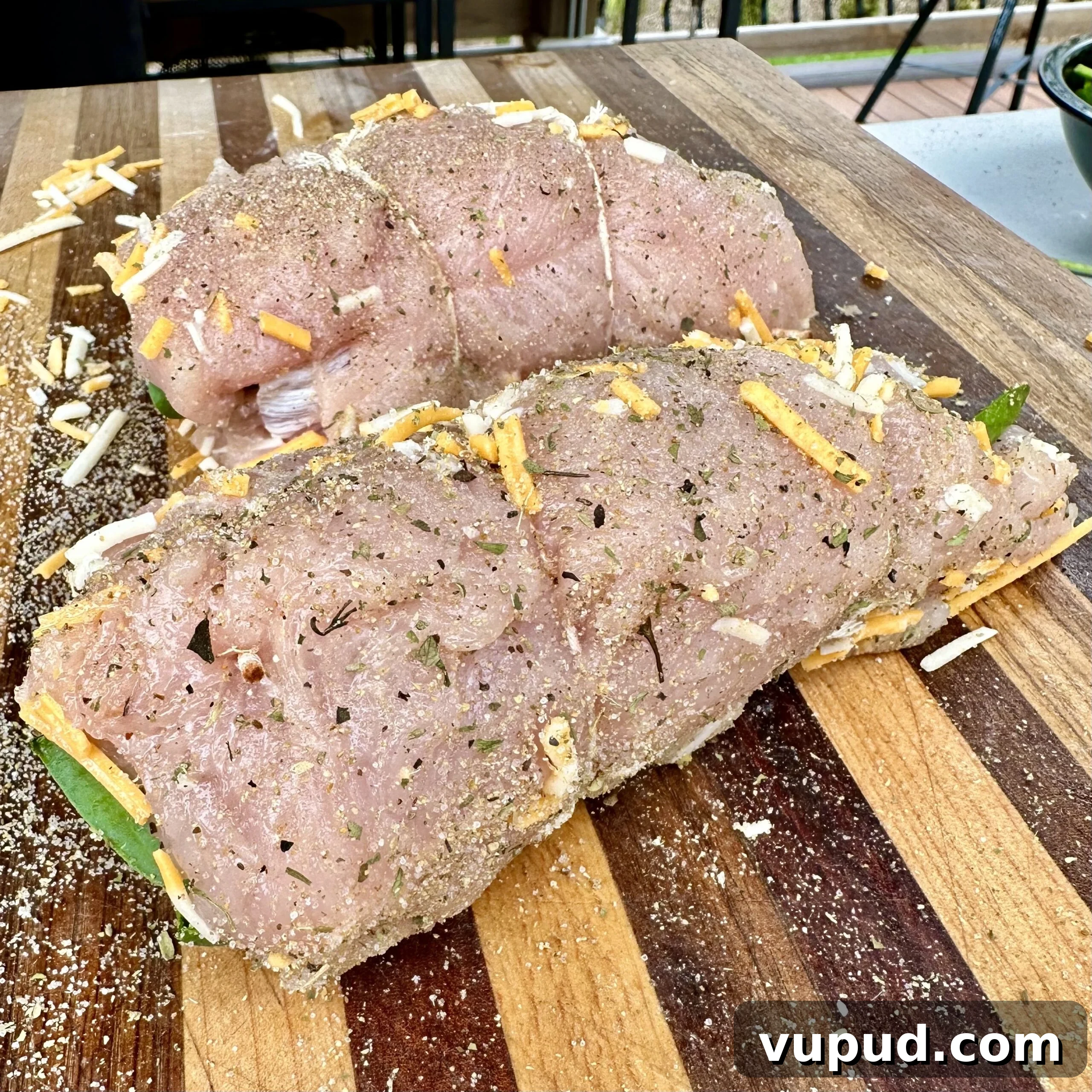 Juicy Stuffed Turkey Breast Recipe with Savory Herb Filling 4 Stuffed turkey rolls