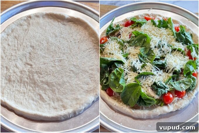 Creamy Italian White Pizza (Pizza Bianca) Recipe 5 img 58060 4