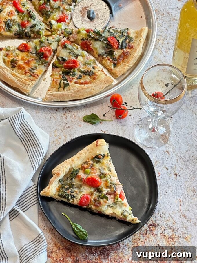 Creamy Italian White Pizza (Pizza Bianca) Recipe 8 White Pizza.