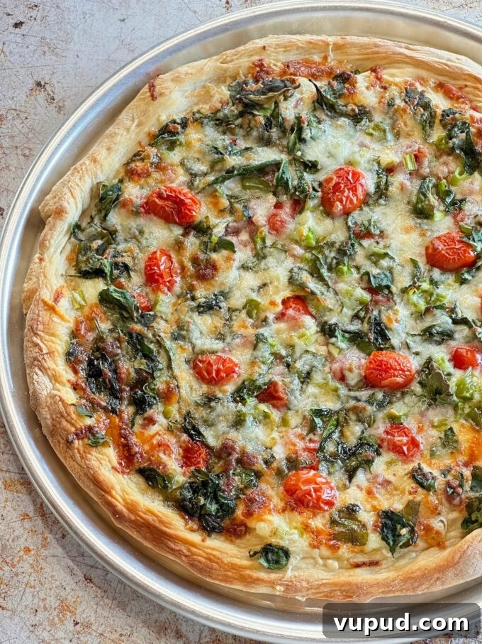 Creamy Italian White Pizza (Pizza Bianca) Recipe 9 White Pizza.