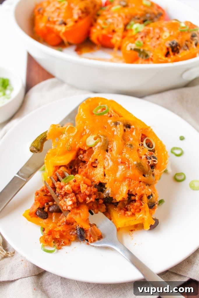 Stuffed Peppers Recipe Ideas: Mix-and-Match Fillings for Every Meal 14 vegetarian Mexican stuffed peppers