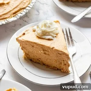 No-Bake Pumpkin Cheesecake with Gingersnap Crust 18 img 60299 17