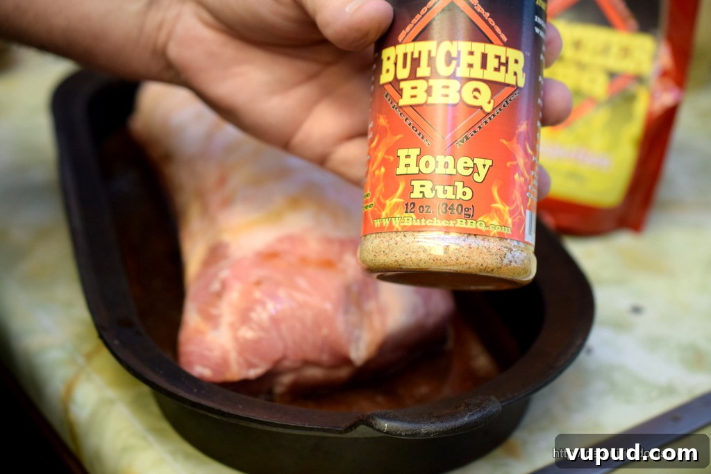 Pork Loin in Savory Bacon Gravy Recipe 4 Pork Loin, Bacon Gravy, wood pellet, grill, BBQ, smoker, recipe