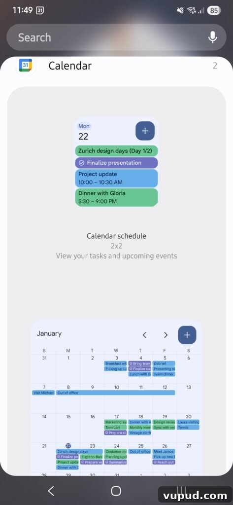 Streamlined Bill Management System to Prevent Missed Payments and Fees 5 Google Calendar widgets