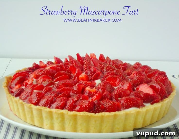 Strawberry Mascarpone Tart Strawberry Mascarpone Tart
