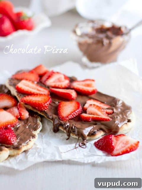 Chocolate Pizza Chocolate Pizza
