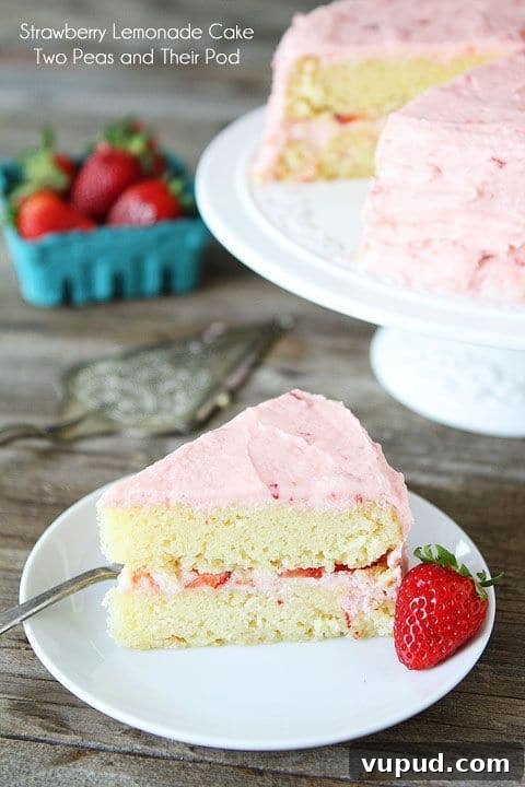 Strawberry Lemonade Cake Strawberry Lemonade Cake