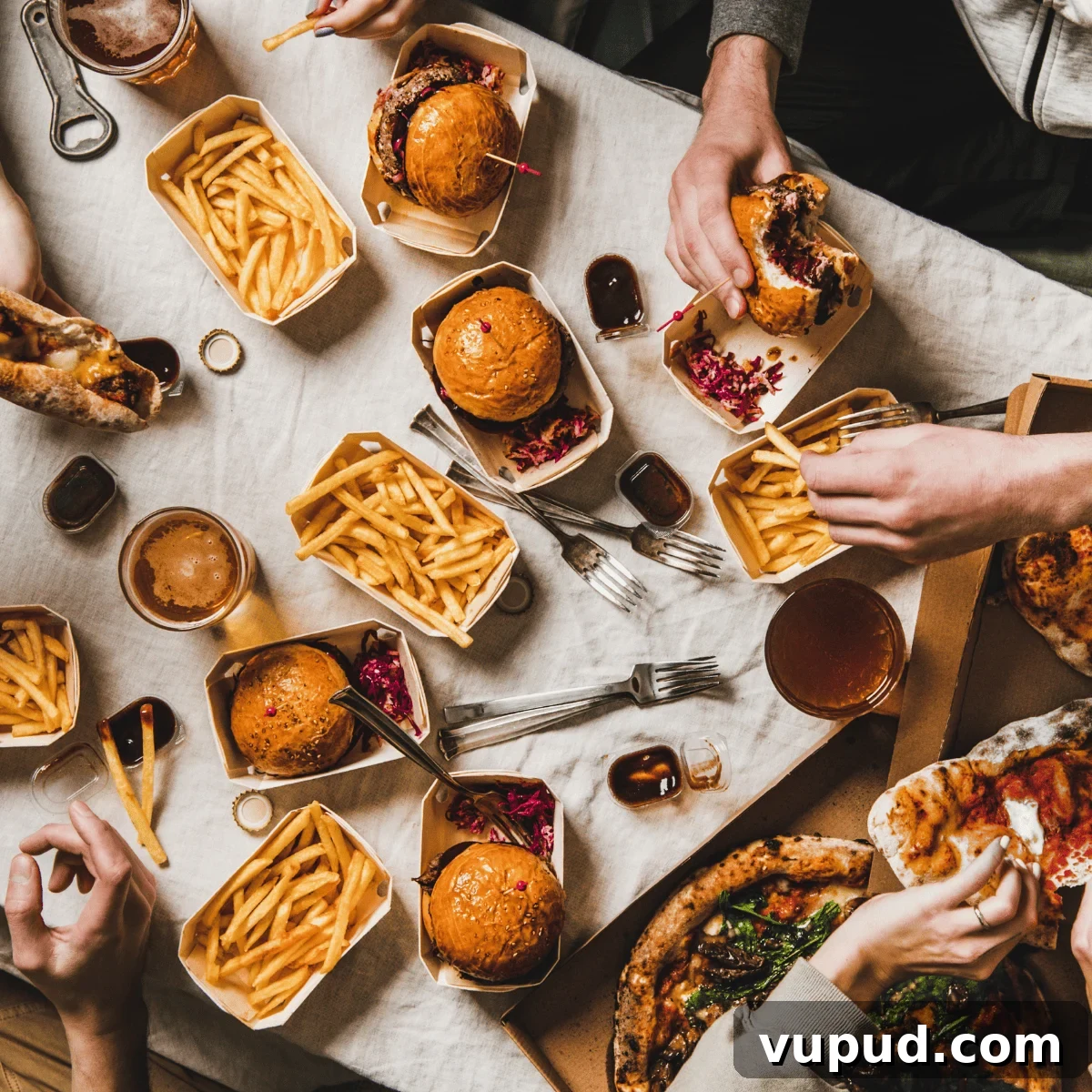 hamburgers fries pizza hamburgers, french fries, pizza, foods to consider when looking at sodium guidelines