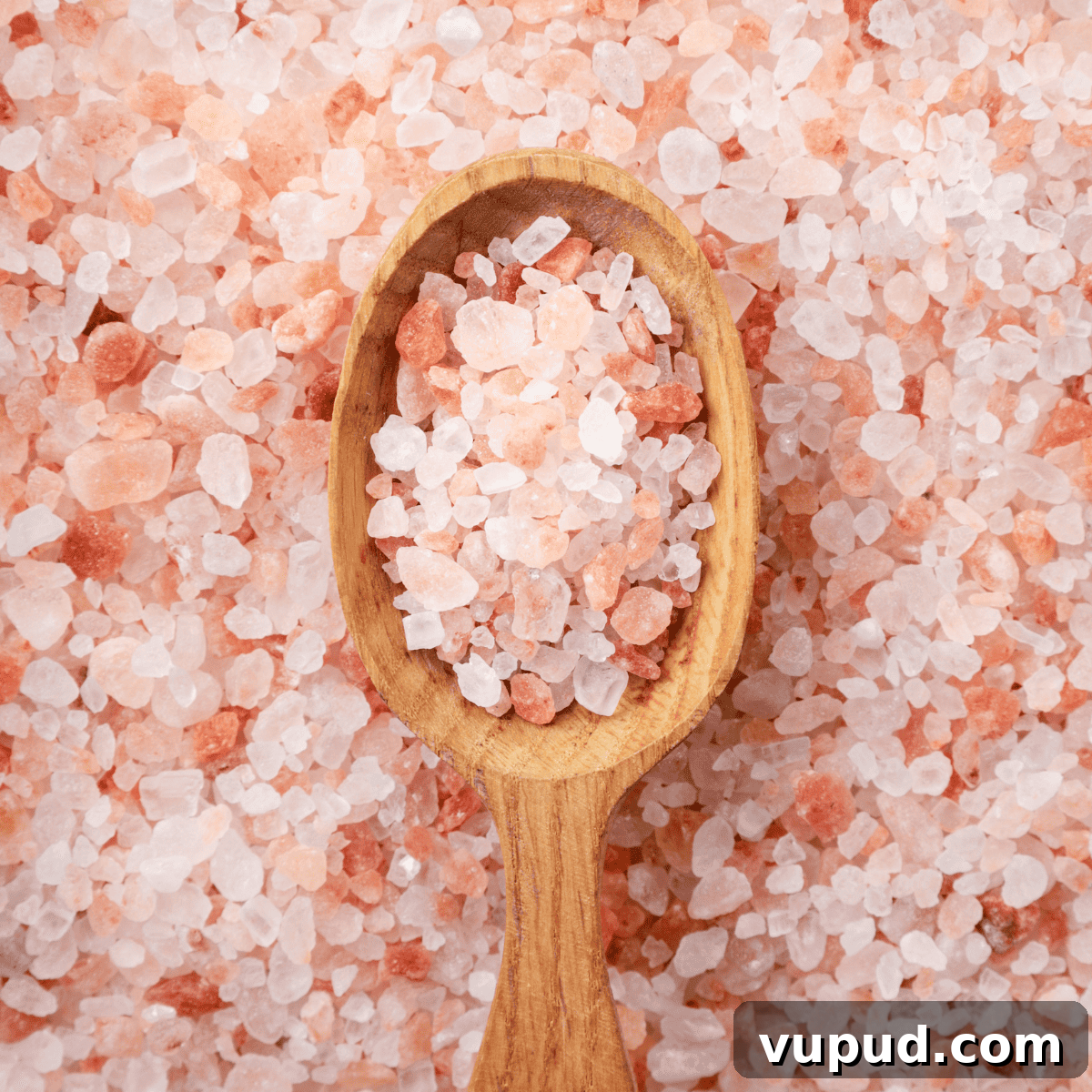 pink salt on a spoon pink salt on a spoon