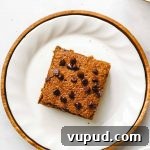 Pumpkin Chocolate Chip Blondies