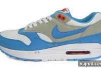 Nike Air Max 1 White & Columbia Blue-Grey – Classic Retro Sneaker