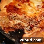 Cast-Iron Pizza Lasagna Recipe: Crispy Bottom, Cheesy Center 6 Cast Iron Pizza Lasagna