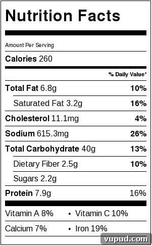 Spring Brown Rice Risotto with Fresh Herbs and Asparagus 8 Brown Rice Spring Risotto - Nutrition Facts