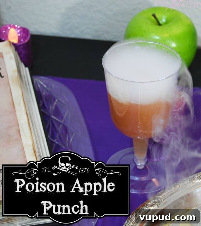 DIY Spellbook Tutorial for a Disney Descendants Party 13 Poison Apple Punch