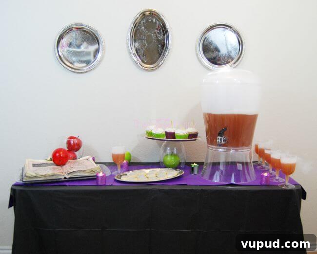 DIY Spellbook Tutorial for a Disney Descendants Party 3 Make a DIY Spell Book for your Descendants movie-watching tablescape