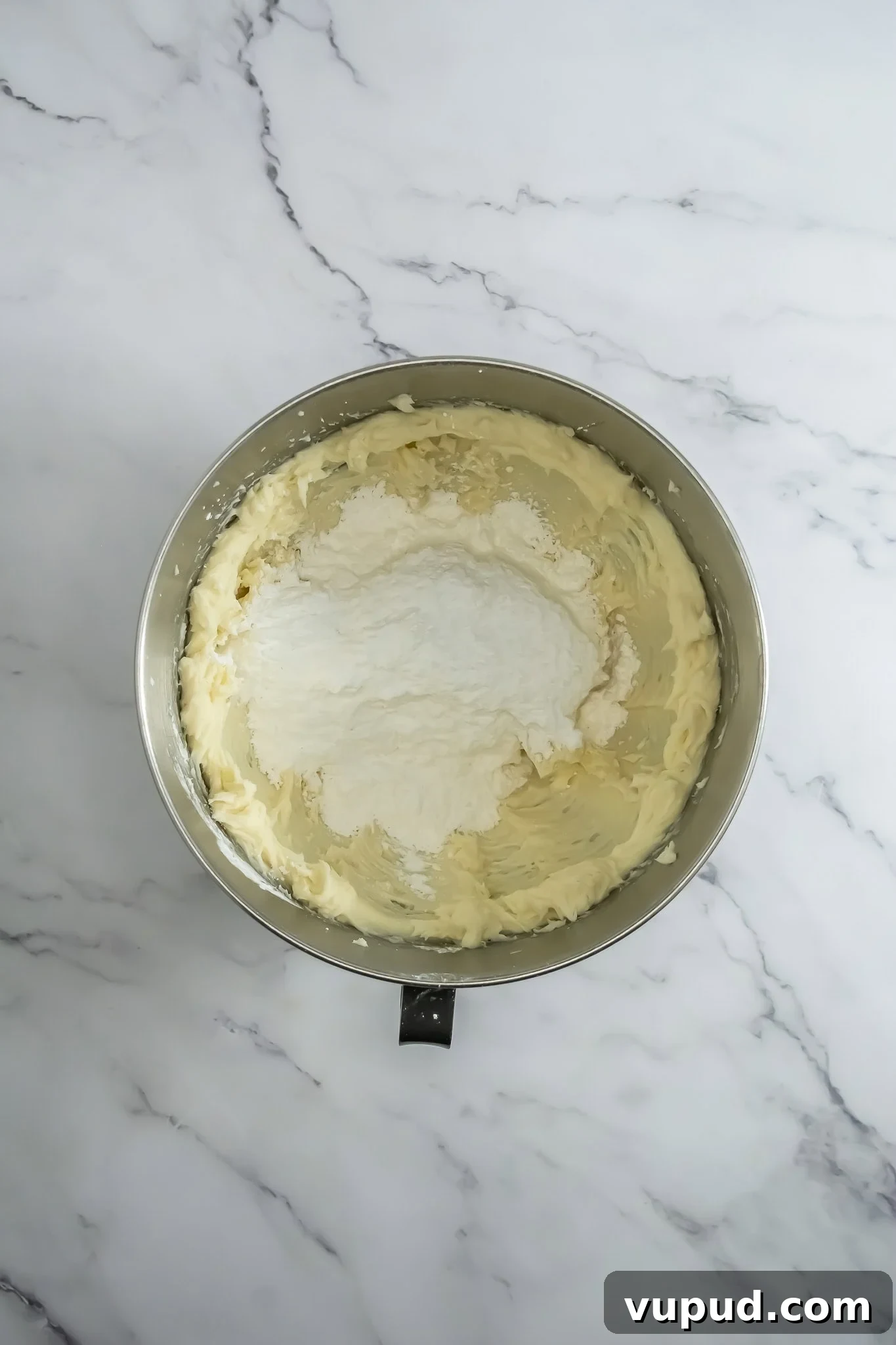 Patriotic 4th of July Flag Frosting Board Ideas for Entertaining 7 butter, salt, vanilla, and half of the powdered sugar in a stand mixer half mixed