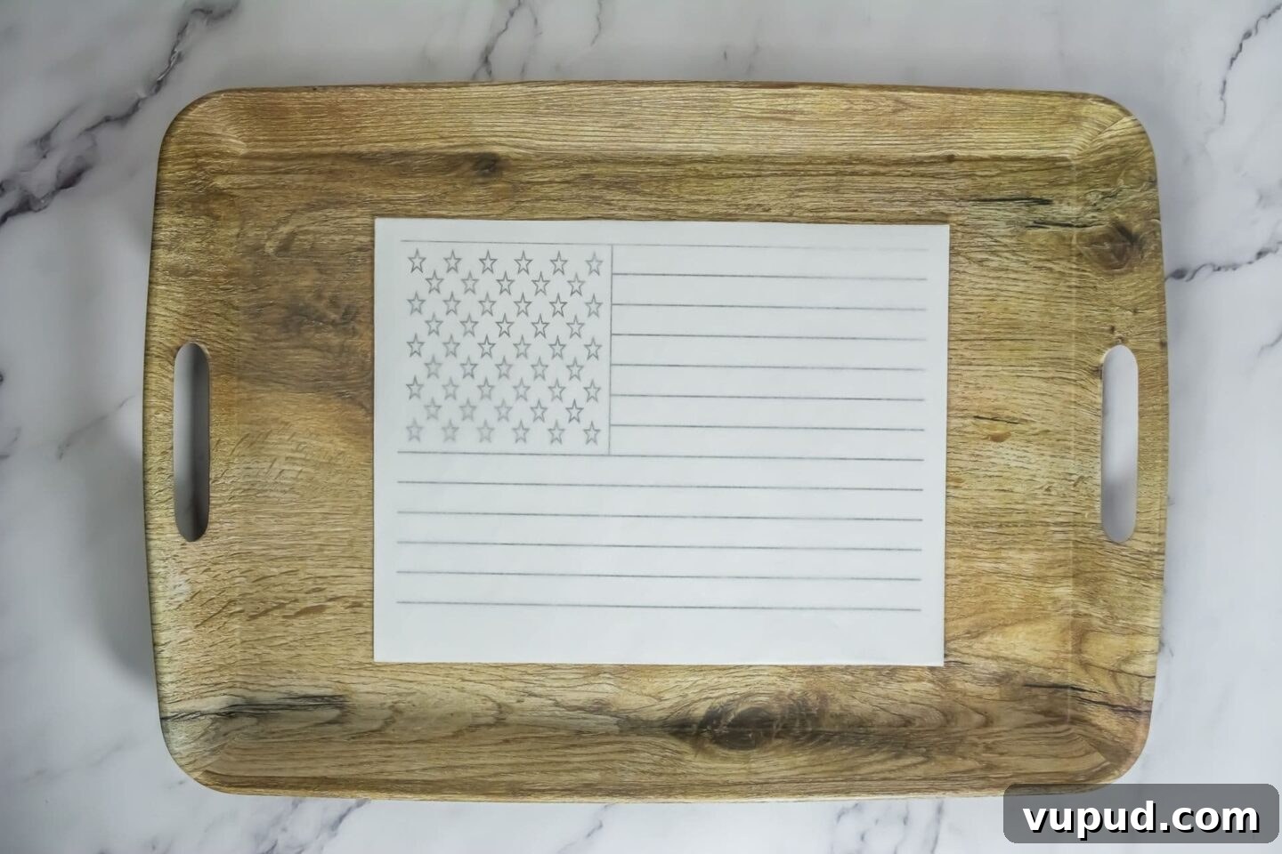 Patriotic 4th of July Flag Frosting Board Ideas for Entertaining 9 flag template