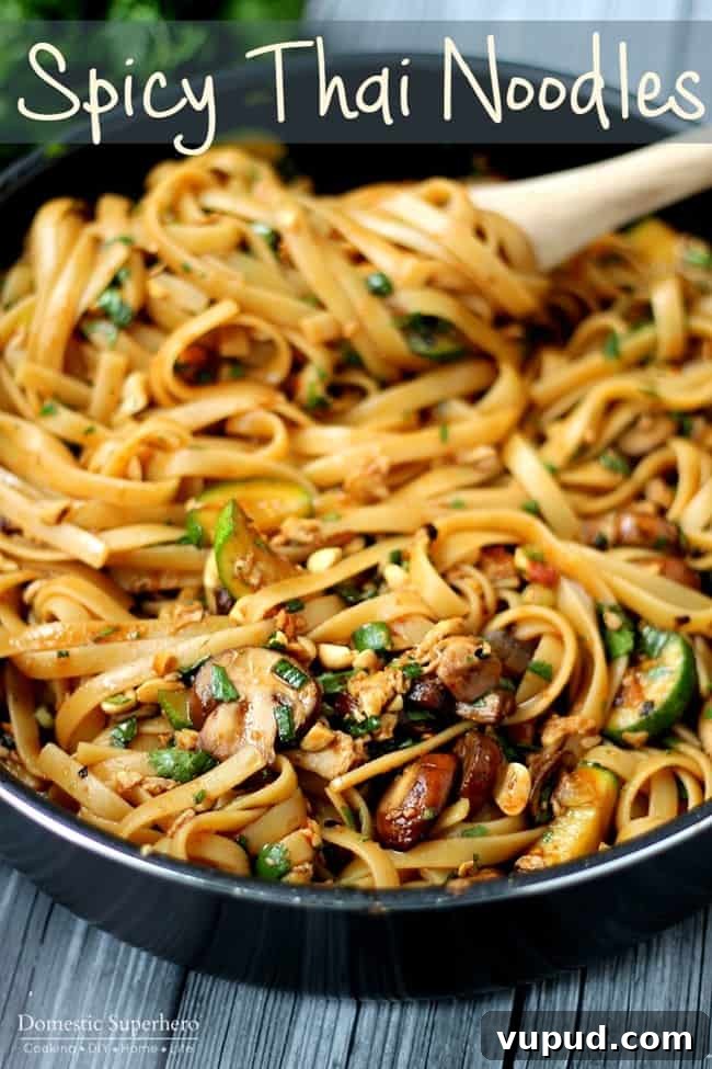 Sunday Meal Plan Week 97: Quick Recipes & Grocery List 4 One Pot Spicy Thai Noodles