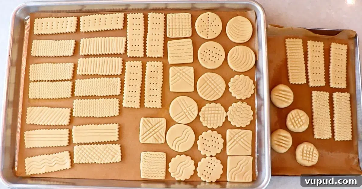 Classic Buttery Shortbread Cookies Recipe for Perfect Cookies 23 cut shortbread cookie dough on trays