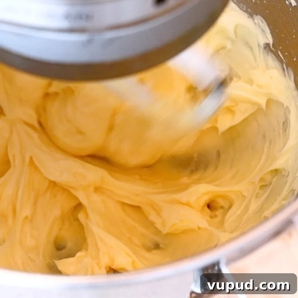 Classic Buttery Shortbread Cookies Recipe for Perfect Cookies 9 mixed butter, powdered sugar and vanilla to make shortbread cookies