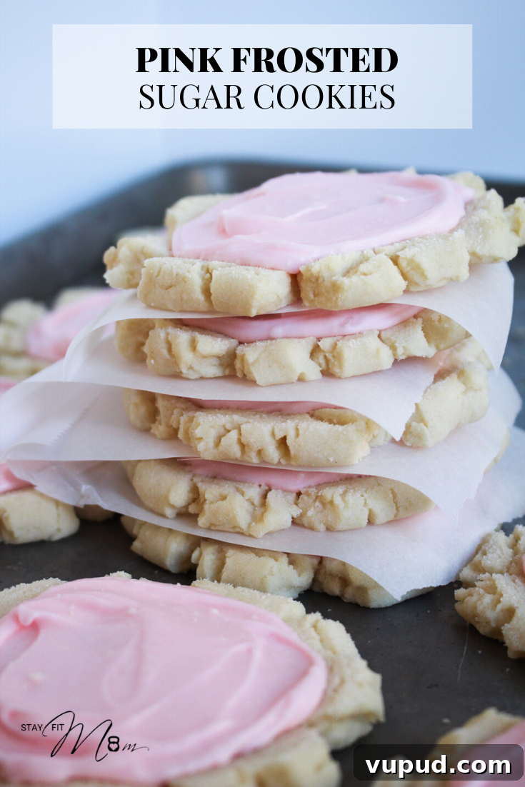 Coconut Lime Sugar Cookies Recipe — Zesty Tropical Cookie Treat 8 The best and easiest Pink Frosted Sugar Cookies! You must try these. They freeze well too! #stayfitmom #cookierecipe #sugarcookie #pinkfrosted