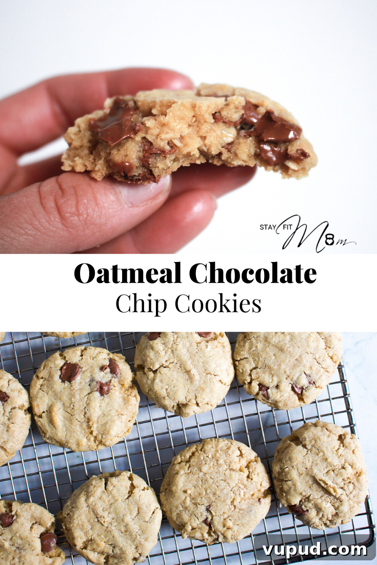 Coconut Lime Sugar Cookies Recipe — Zesty Tropical Cookie Treat 9 My favorite classic oatmeal chocolate chip cookie recipe. Macros calculated and in MyfitnessPal! #stayfitmom #cookierecipe #oatmealchocolatechip