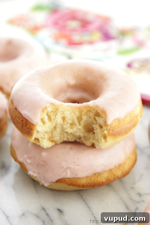 Baked Vanilla Bean Donuts Recipe for Light, Fluffy Treats 4 Baked Vanilla Bean Donuts