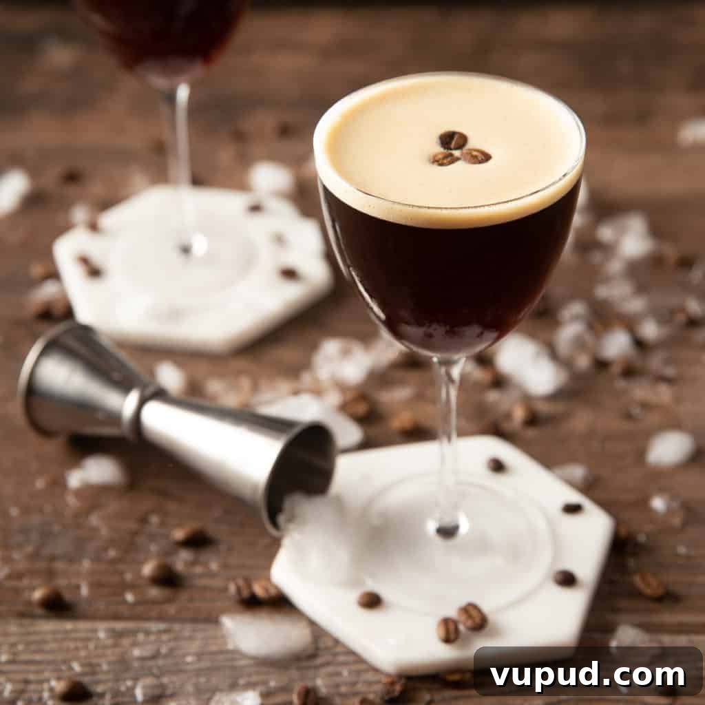 How to Make a Classic Espresso Martini at Home 2 espresso martini glass