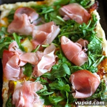 Arugula, Fig & Prosciutto Tart Recipe for Elegant Appetizers 2 Arugula, Fig and Prosciutto Tart