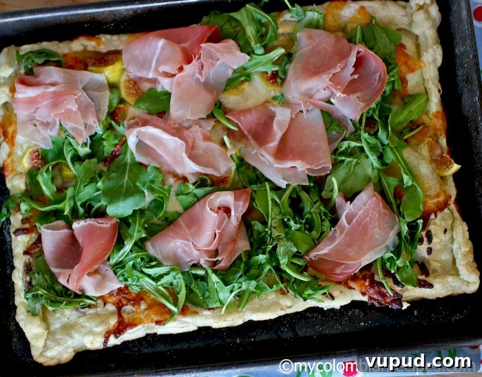 Arugula, Fig & Prosciutto Tart Recipe for Elegant Appetizers 4 Arugula, Fig and Prosciutto Tart